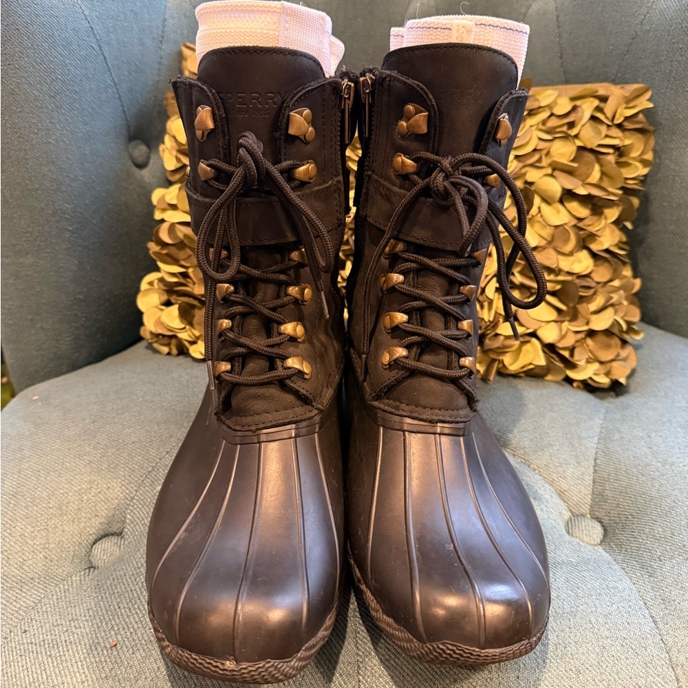 Sperry Shearwater Zip Winter Rain Snowboot - Picture 3 of 8